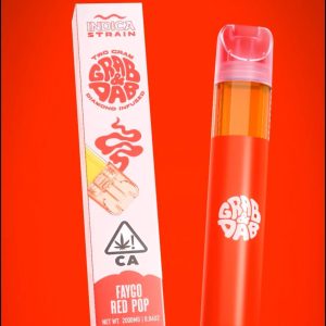 Grab and Dab Faygo Red Pop Disposable Vape 2G THCA – Sweet Fizzy Rechargeable Pen with Worldwide Shipping