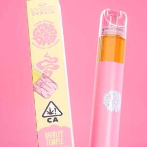 Grab and Dab Shirley Temple Disposable Vape 2G THCA – Cherry Citrus Rechargeable Pen with Worldwide Shipping