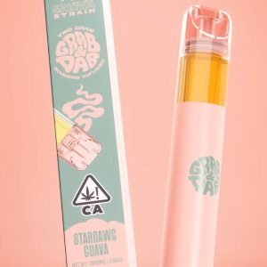 Grab and Dab Stradawg Guava Disposable Vape 2G THCA – Tropical Diesel Rechargeable Pen with Worldwide Shipping